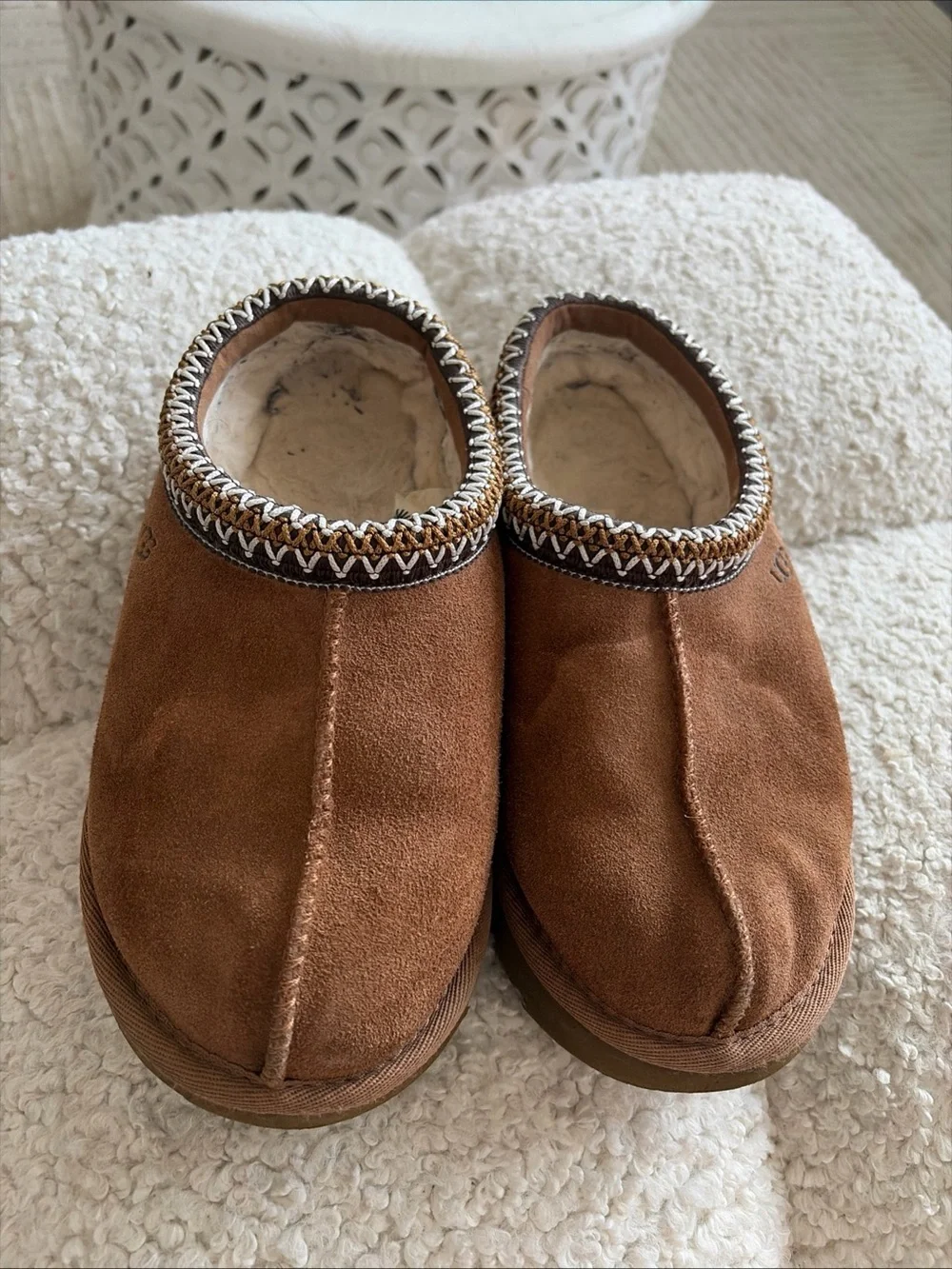UGG Tasman Slippers Shoes for Women in Chestnut Style  Size 6